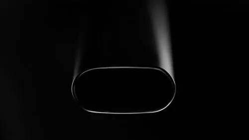tubo ovale piatto in acciaio inox lucidato a specchio