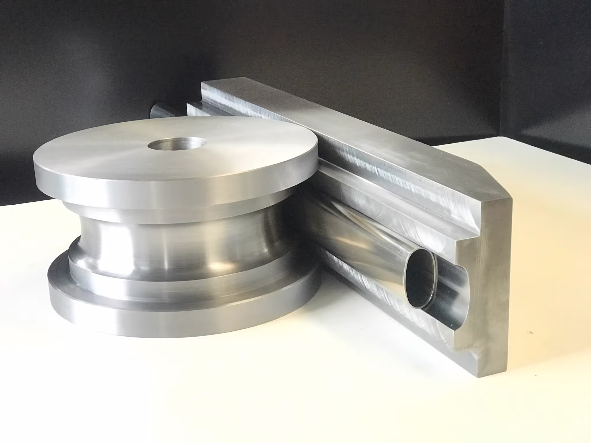 custom tooling for bending and shaping bespoke metal tubing
