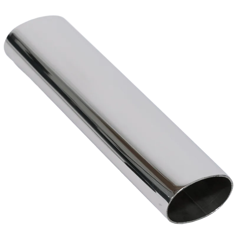 Tube ovale en acier inoxydable